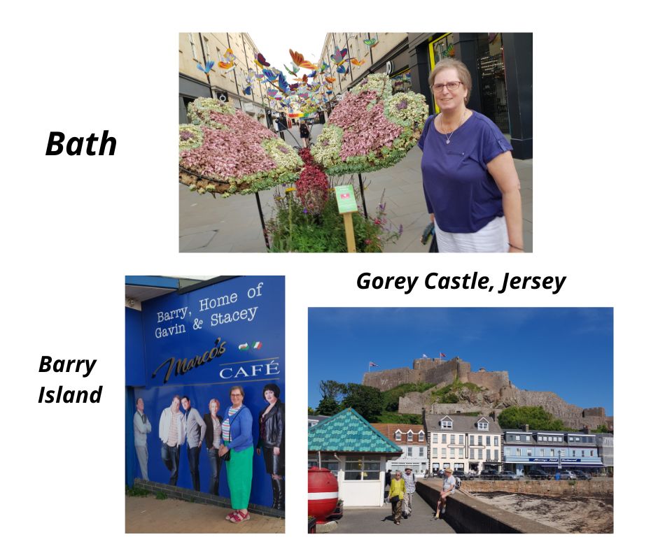 Bath, Barry Island and Gorey Castle, Barry